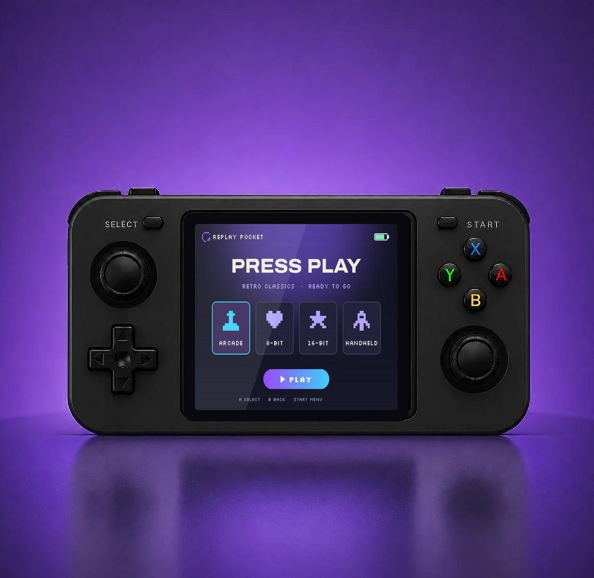 Replay Pocket Horizon, Midnight Black