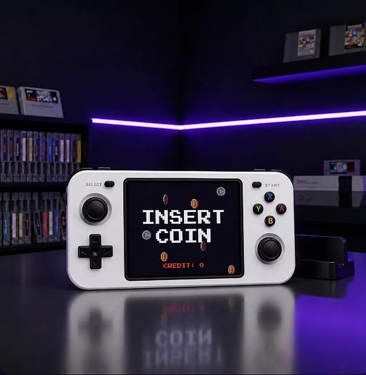 Replay Pocket Horizon Cloud White, insert coin screen